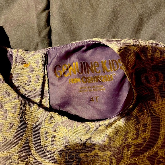 PRE-OWNED Girls Toddler Hi-Lo Genuine Kids From Osh Kosh Dress, Size 4T - Picture 3 of 5